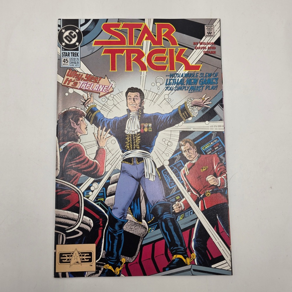 DC Comics Star Trek 45‎ Trelane Squire of Gothos Army of Darkness Ad Copper Age